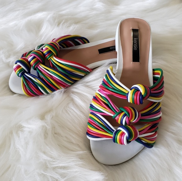 Kensie Shoes - B2G1 Kensie Kylee Colorful Knotted Sandals